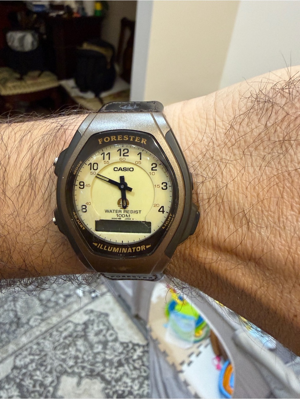 Casio Forester FT-600W Ana-Digi Mens Watch 5155 - UNTESTED / FOR PARTS OR REPAIR